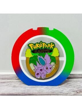 Pokemon PokePark Kanto Nidoran Male Official Pin Badge No 32 New Japan US Seller